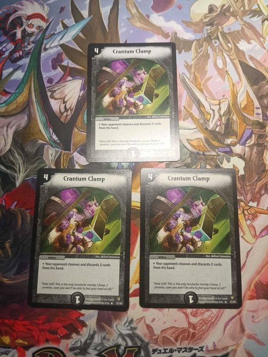 Duel Masters Cranium Clamp Stratosphere Stallob Bryzenaga