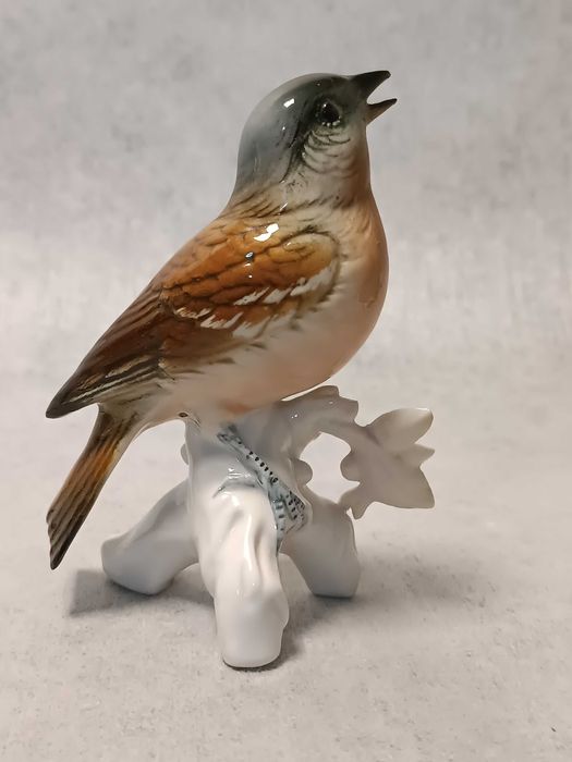 KARL ENS Porcelanowy Ptak Zięba VOLKSTEDT Niemcy