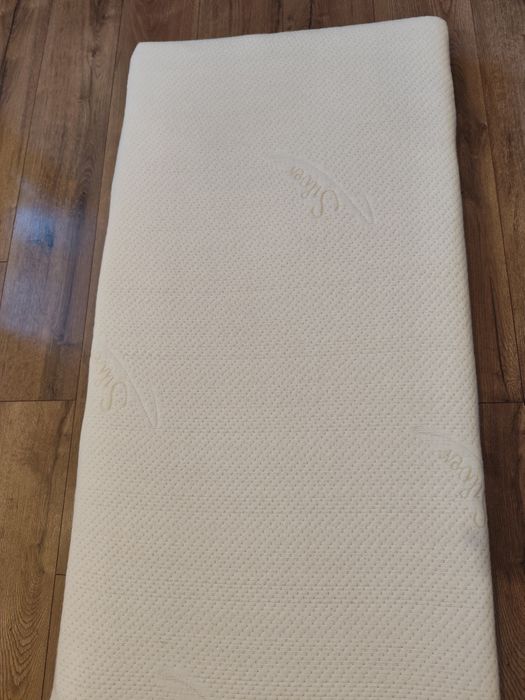 Łóżeczko grafitowe 120x60 PAULINE Z MATERACEM