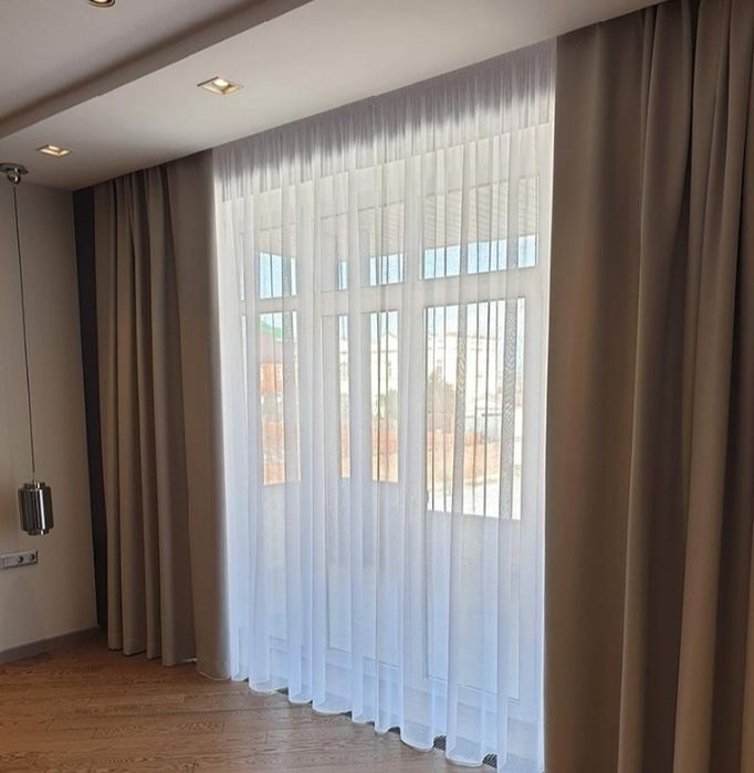 Продам нові штори! 2шт. По 1.50м ×2.50