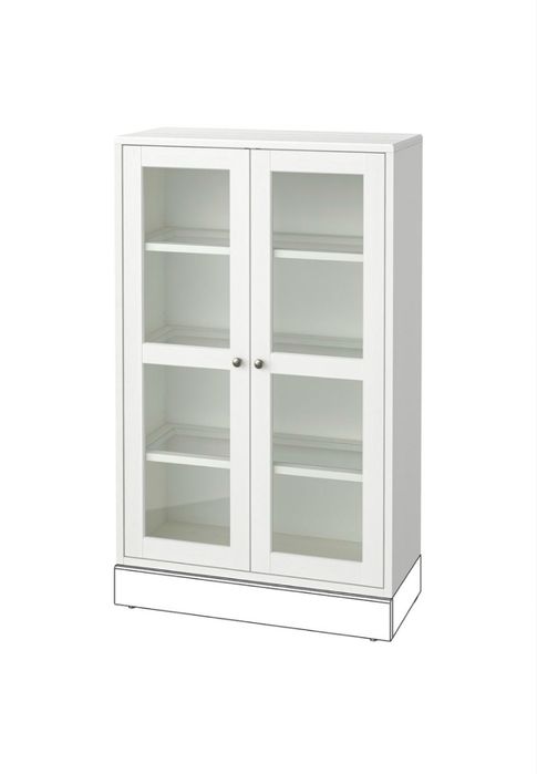 HAVSTA  2 Vitrines  branco, 81x35x123 cm ikea