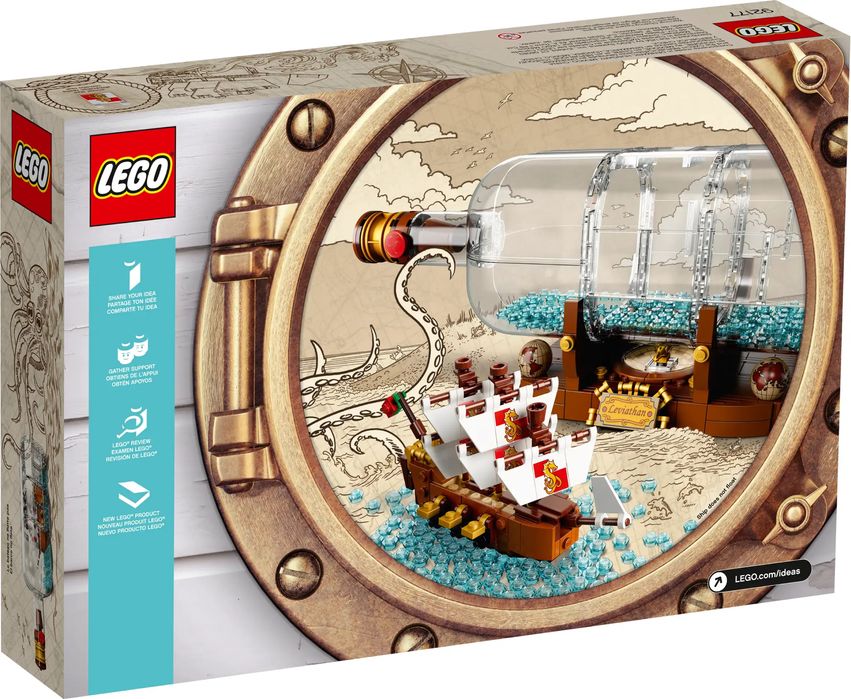 LEGO Ship in Bottle 92177 - NOVO EM CAIXA SELADA