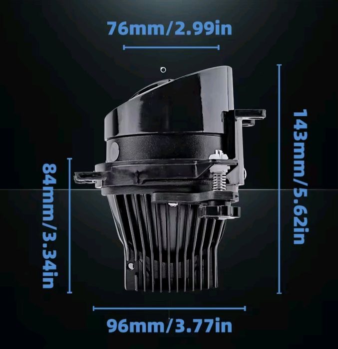 Bi Led противотуманки 3 дюйми