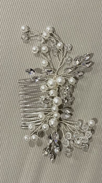 Ozdoba slubna do wlosów