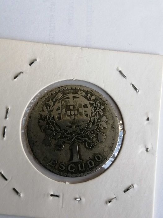 Moeda de 1 escudo de alpaca 1939