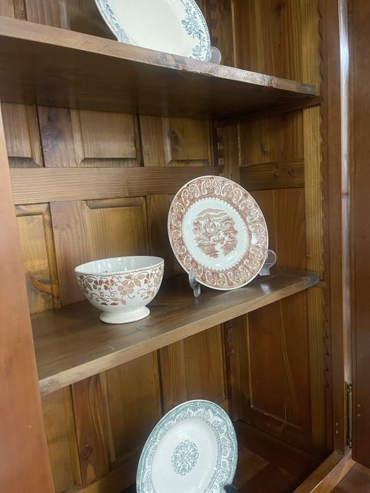 Sala de jantar Luís Filipe 100% Maciça Cerejeira