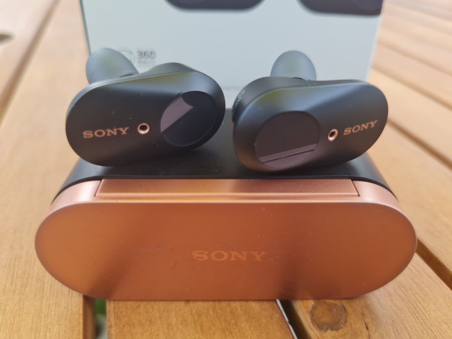 Auriculares com cancelamento de ruído sem fios WF-1000XM3