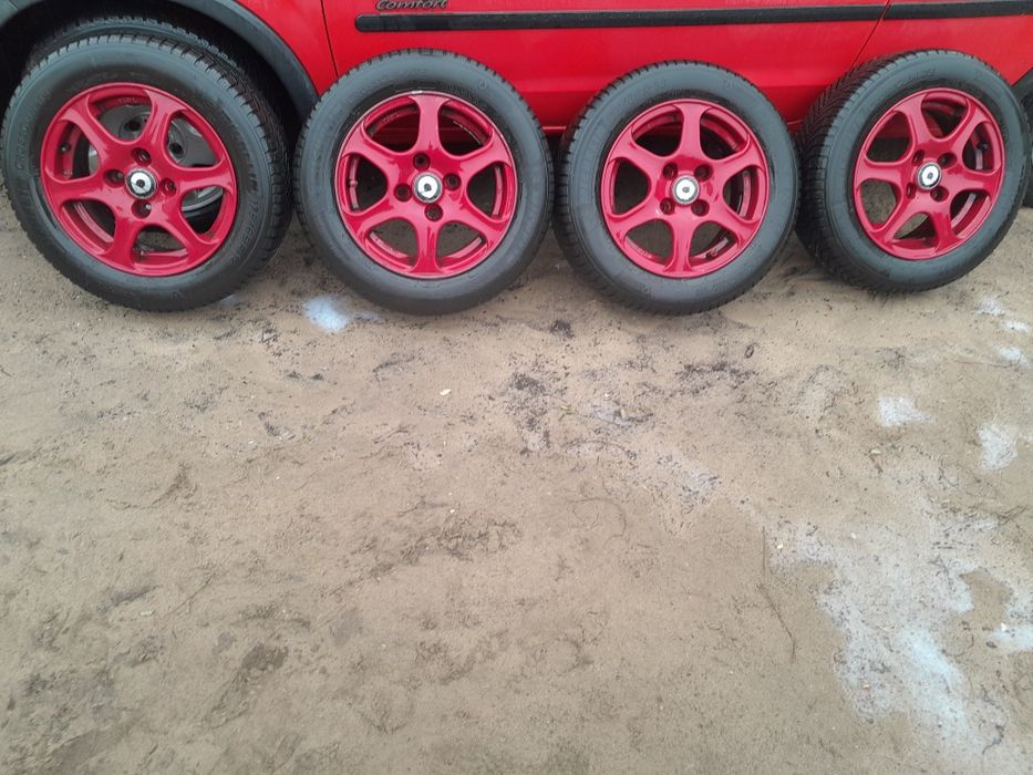 Koła alu KBA45205 4X114,3 ET38 175/65/14 OPONY ZIMA MICHELIN