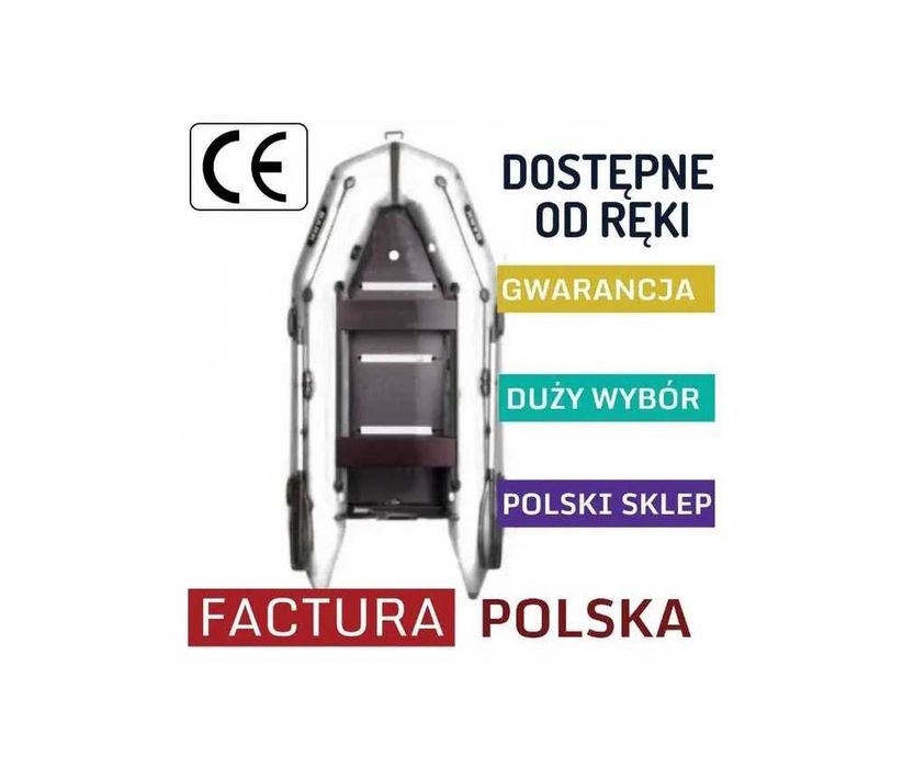 Ponton BARK BT-360 SD Jasnoszara DEALER Gwarancja factura kolibri