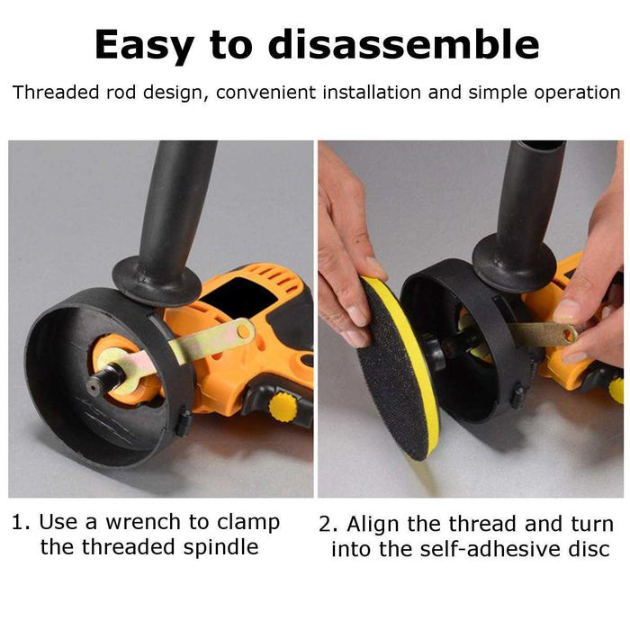 F239 Polidora 800W Profissional Carros 5 Velocidades Encerar