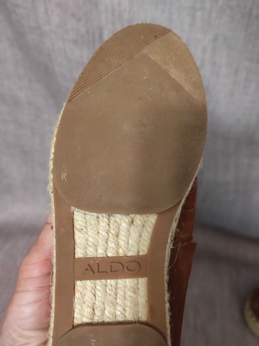 Espadryle Aldo brąz