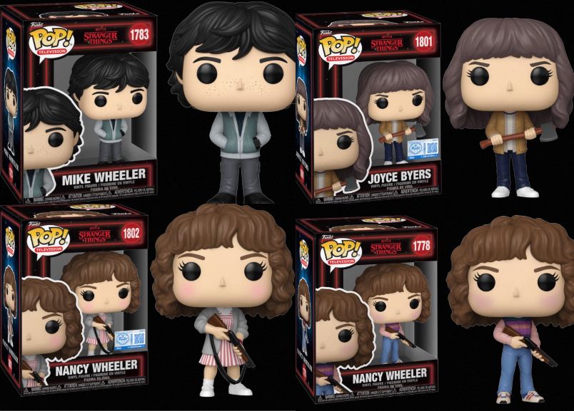 Ігрові фігурки FUNKO POP! серії "Stranger Things" ПРЕДЗАМОВЛЕННЯ