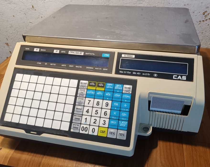 Весы CAS CL5000j