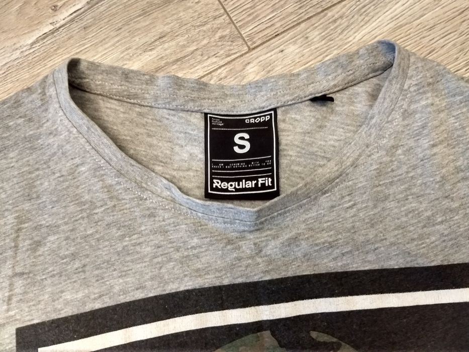 PROMOCJA Męska koszulka t-shirt z napisem "Bedę grał w grę" r.S