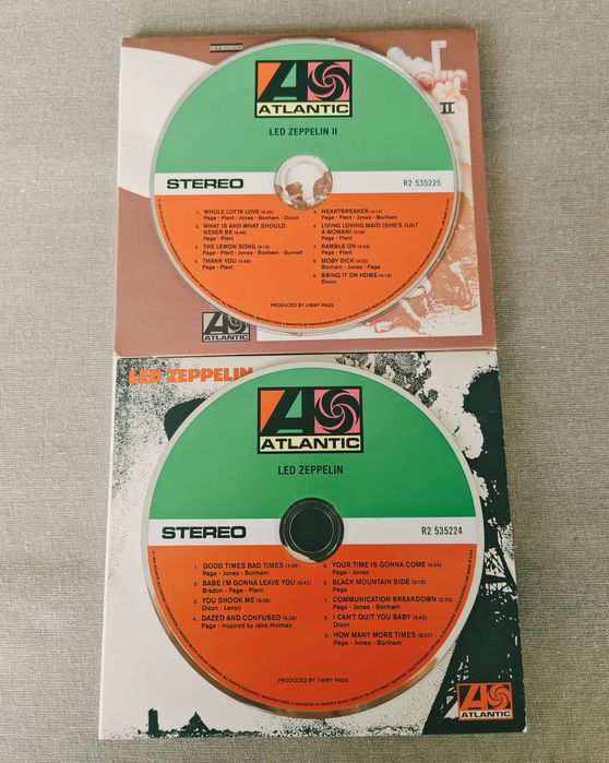 2 cd's de Led Zeppelin