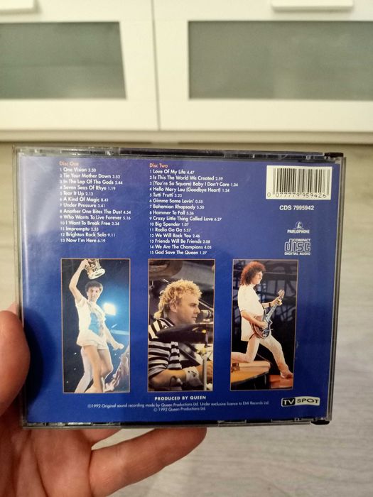 CD Duplo Queen - Live at Wembley '86