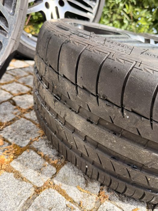 Jantes Porsches com pneus prsticamente novos 997 987