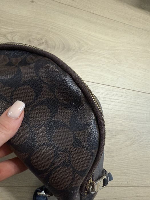 сумка бананка coach оригінал