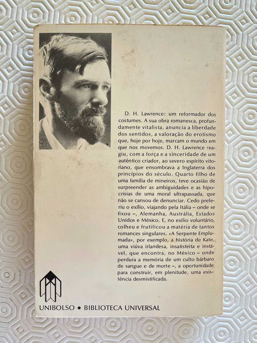"A Serpente Emplumada", de D. H. Lawrence
