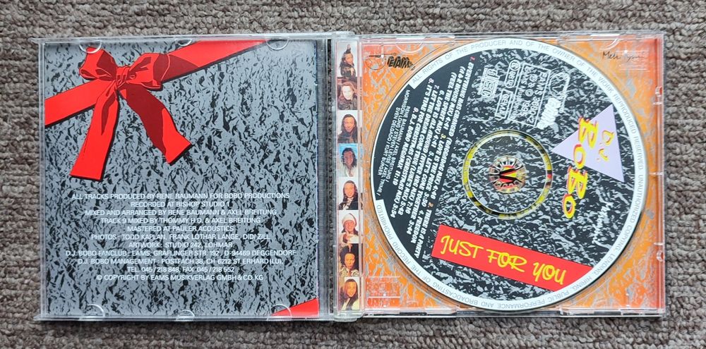 Dj BoBo - Just For You (Album CD)