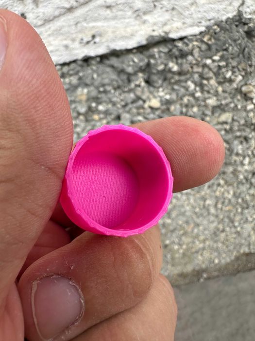 Korki kapsle zabezpieczające do butli Sodastream CO2 - 50sztuk Różowe