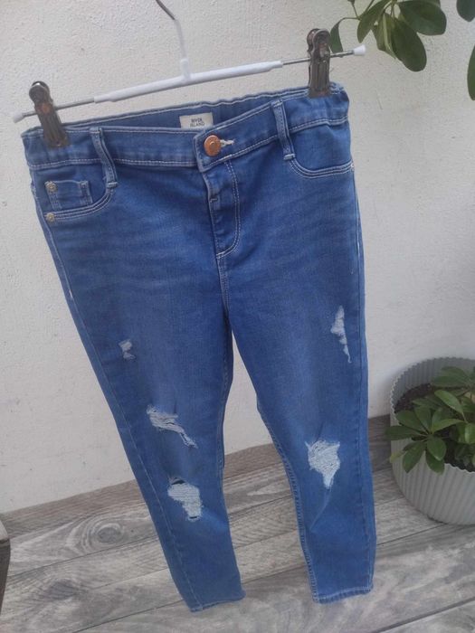 Jeansy river island 140 cm 10 lat