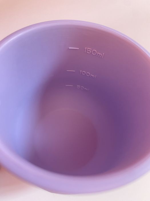 Набір дитячого силіконового посуду + гель