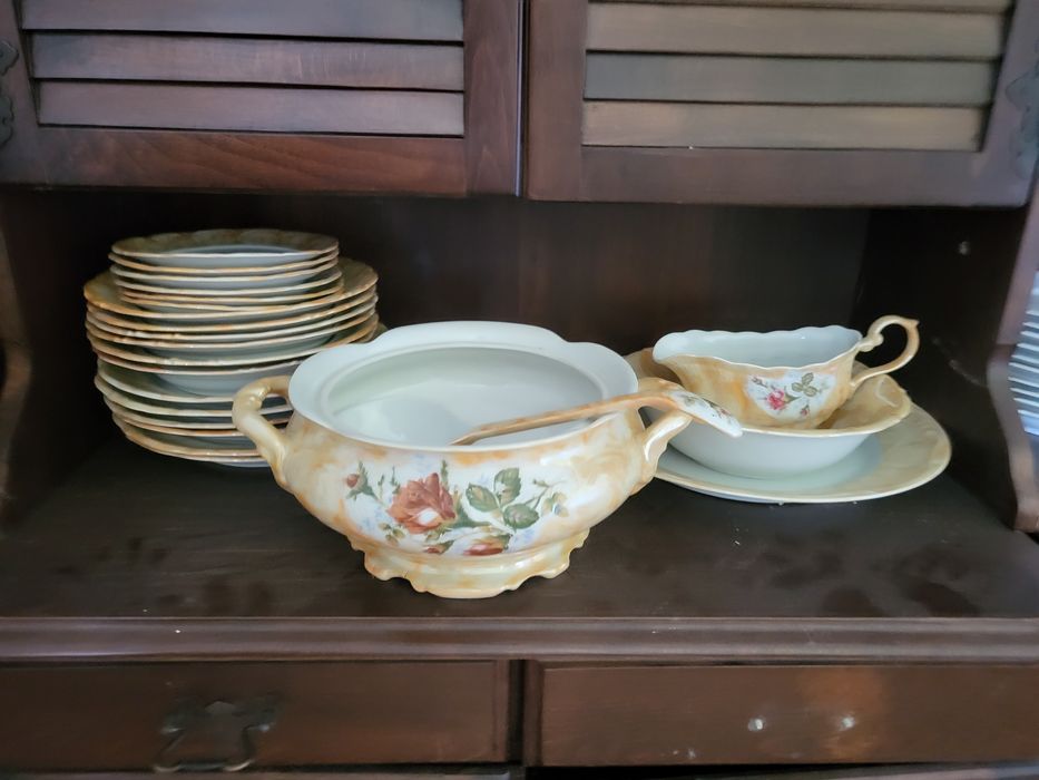 Serwis obiadowy z PRL  Wałbrzych