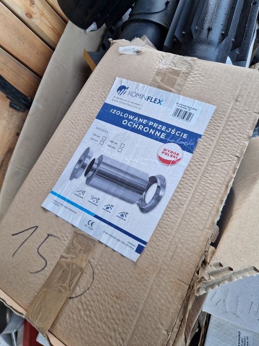 Części kominowe kolanka , przedłużki,czapy , radiatory itp