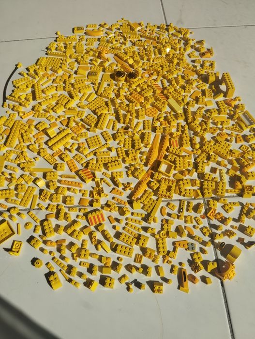 LEGO peças original cor amarelo