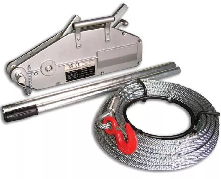 Guincho Diferencial Manual Tirfor Tensor de Cabo c/ 20 mts. AP28