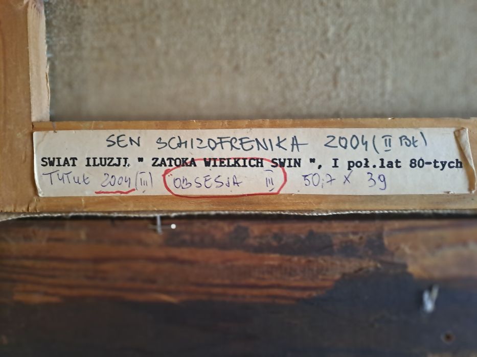 Obraz Jerzy Grzywacz