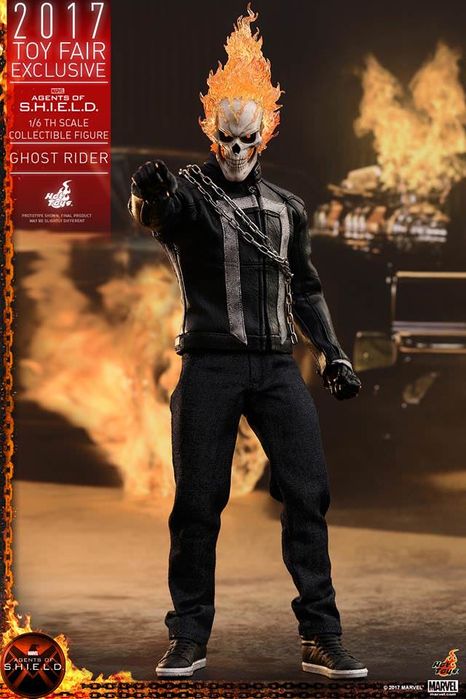 Фигурка 1/6 hot toys tms 05 AGENTS OF S.H.I.E.L.D. – GHOST RIDER