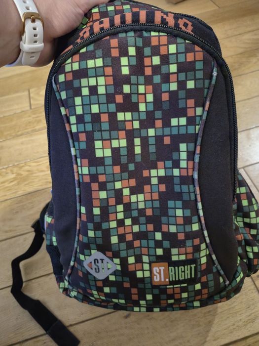 Plecak St.Right do szkoły dla chłopaka