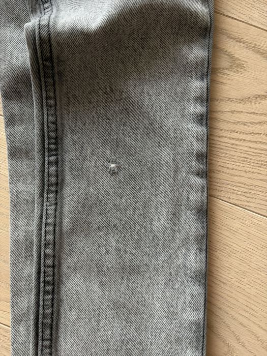 Jeansy calvin klein oryginslne szare 116