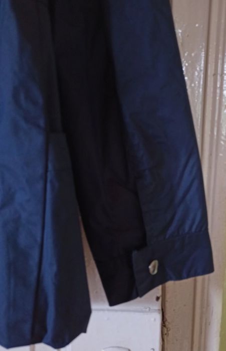 Granatowy krótki trencz / parka Pepco r. 38M