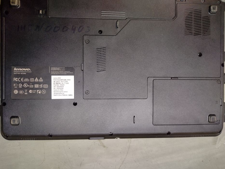 Ноутбук Lenovo G550