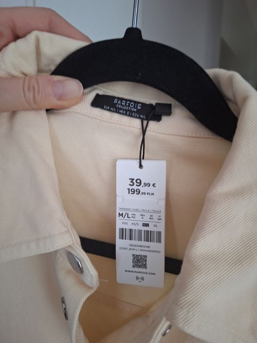 Koszula dżinsowa oversize