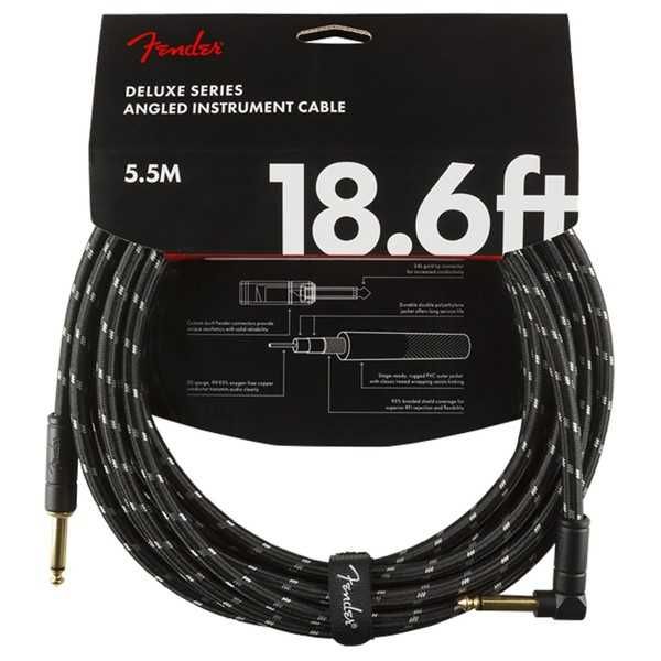 Cabos de guitarra Fender Deluxe Tweed (Preto/Amarelo)