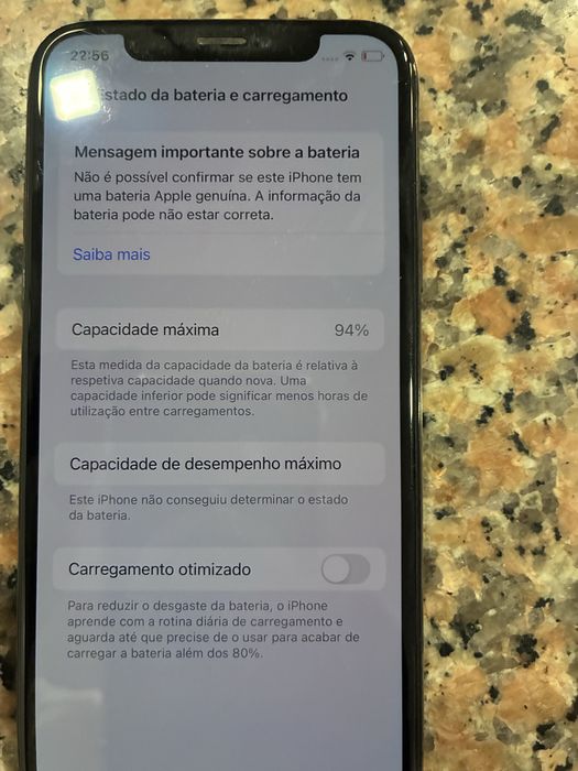 iPhone XS usado em bom estado