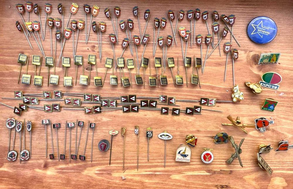 Pins de coleção, antigos e raros de lapela