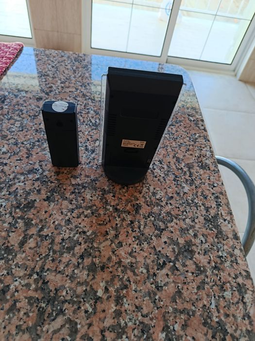 Estação meteorológica como nova