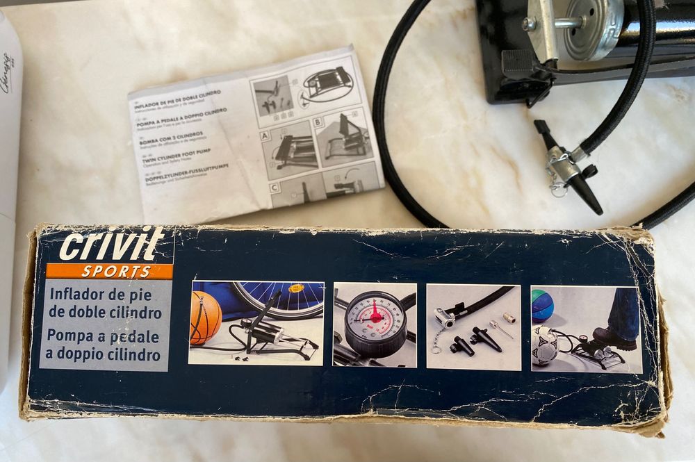 Bomba com 2 cilindros