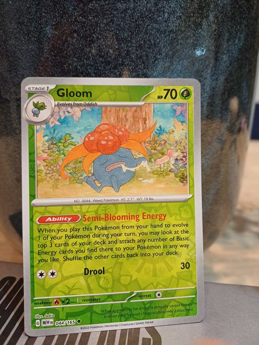 Carta Pokémon Gloom [Reverse Holo] #44