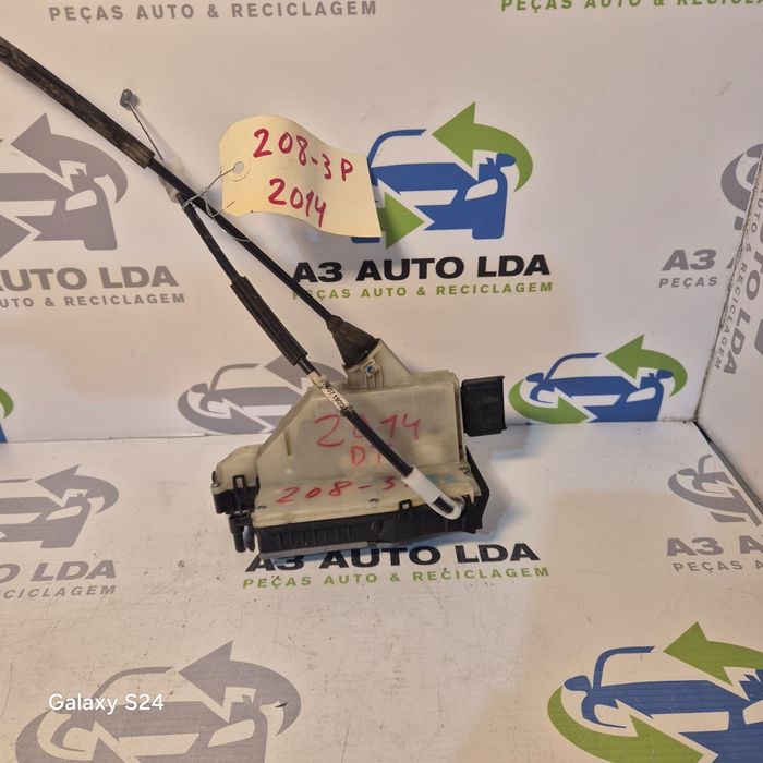Fecho da porta direita Peugeot 208 3 portas 2013 a 2019