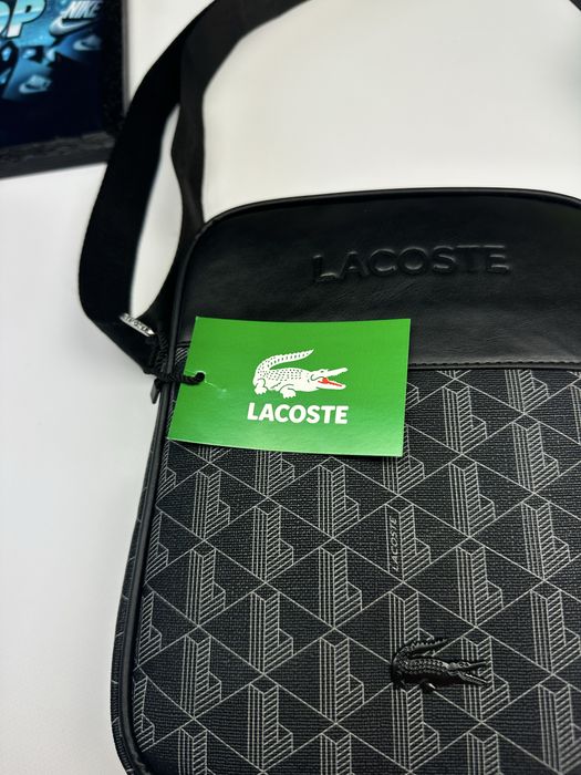 РОЗПРОДАЖ! Сумка Lacoste | Сумка Лакост | Монограм лакост