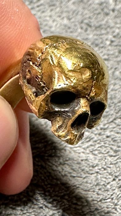 Pulseira caveira para homem