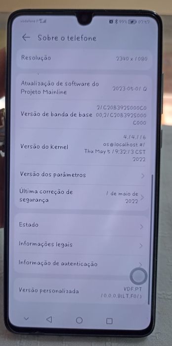 Huawey P30 128G azul