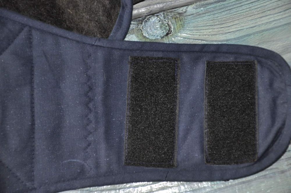 Пояс из собачьей шерсти (100% вычесаная шерсть черного терьера)