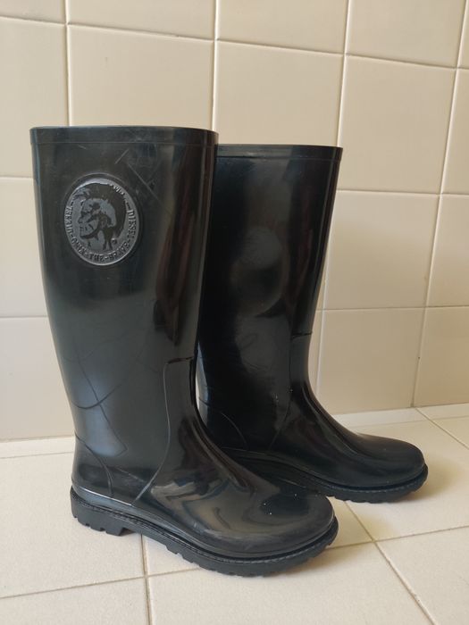 Galochas pretas da Diesel